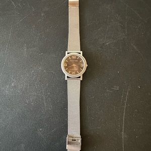 Sharper Image Silver Watch